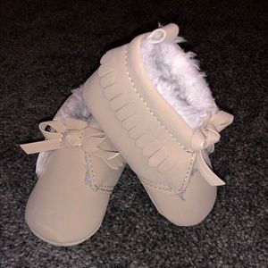 BRAND NEW Child of Mine baby moccasins